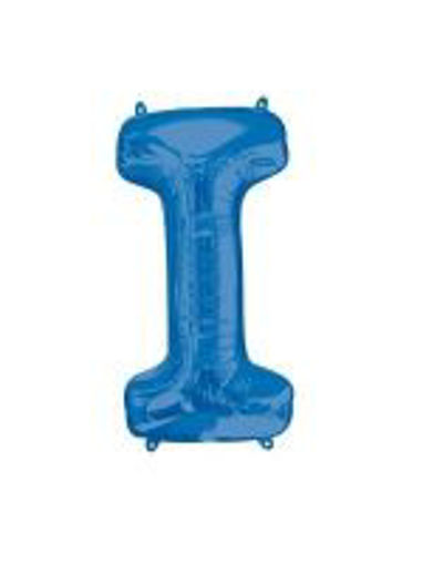 Picture of BLUE LETTER I FOIL BALLOON